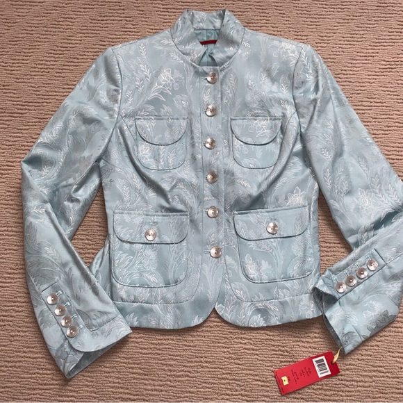 Nwt Anthropologie tapemeasure paisley  jacket nwt - Picture 1 of 9